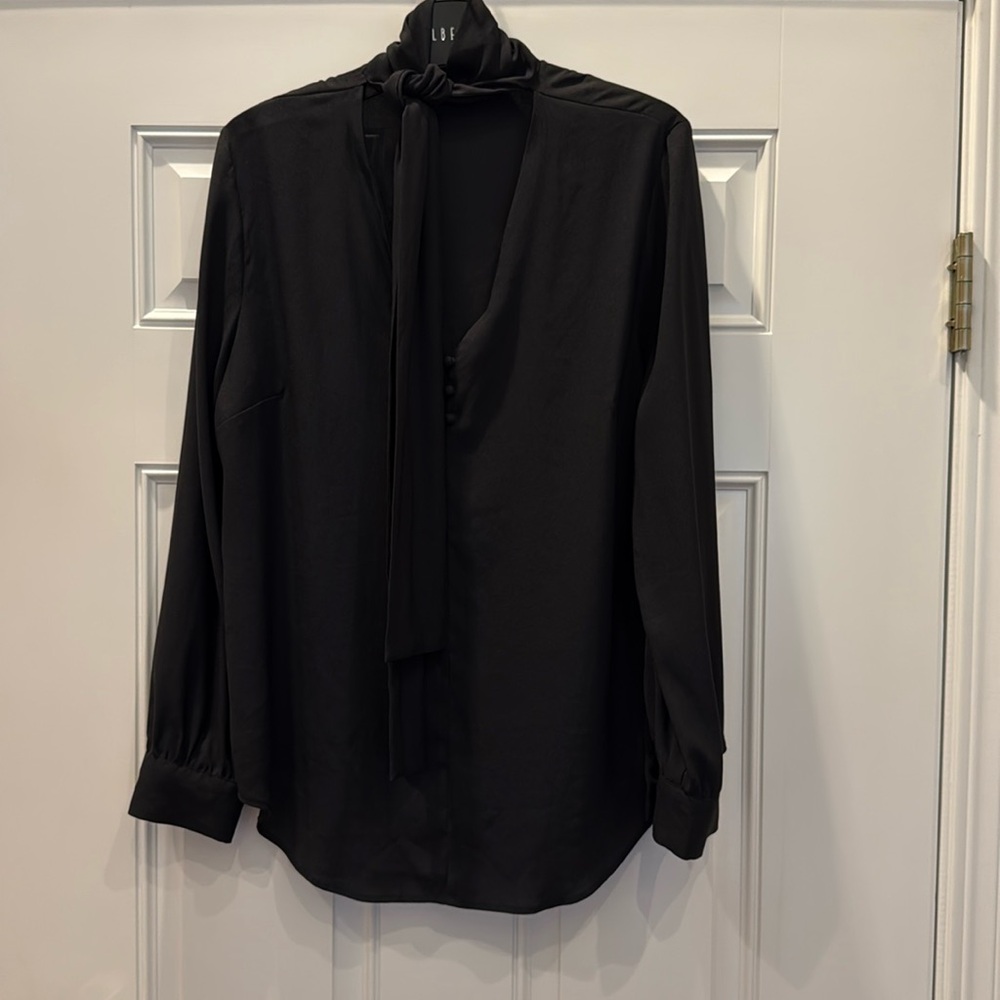 Black Ann Taylor blouse.